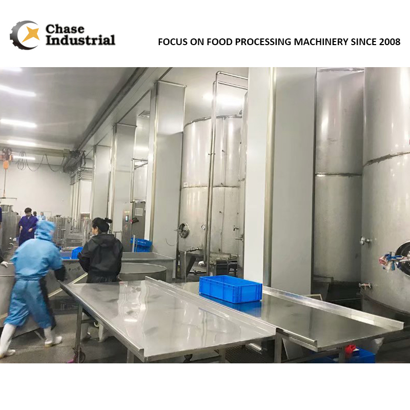 Berry Fruit Juice Processing Line Concentrated Processing System Fruit Puree Making Production System