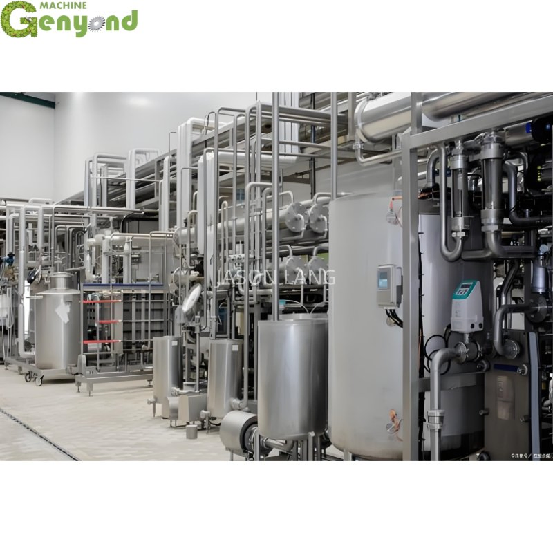Uht Milk Pasteurization Yogurt Making Production Line Dairy Processing Machines