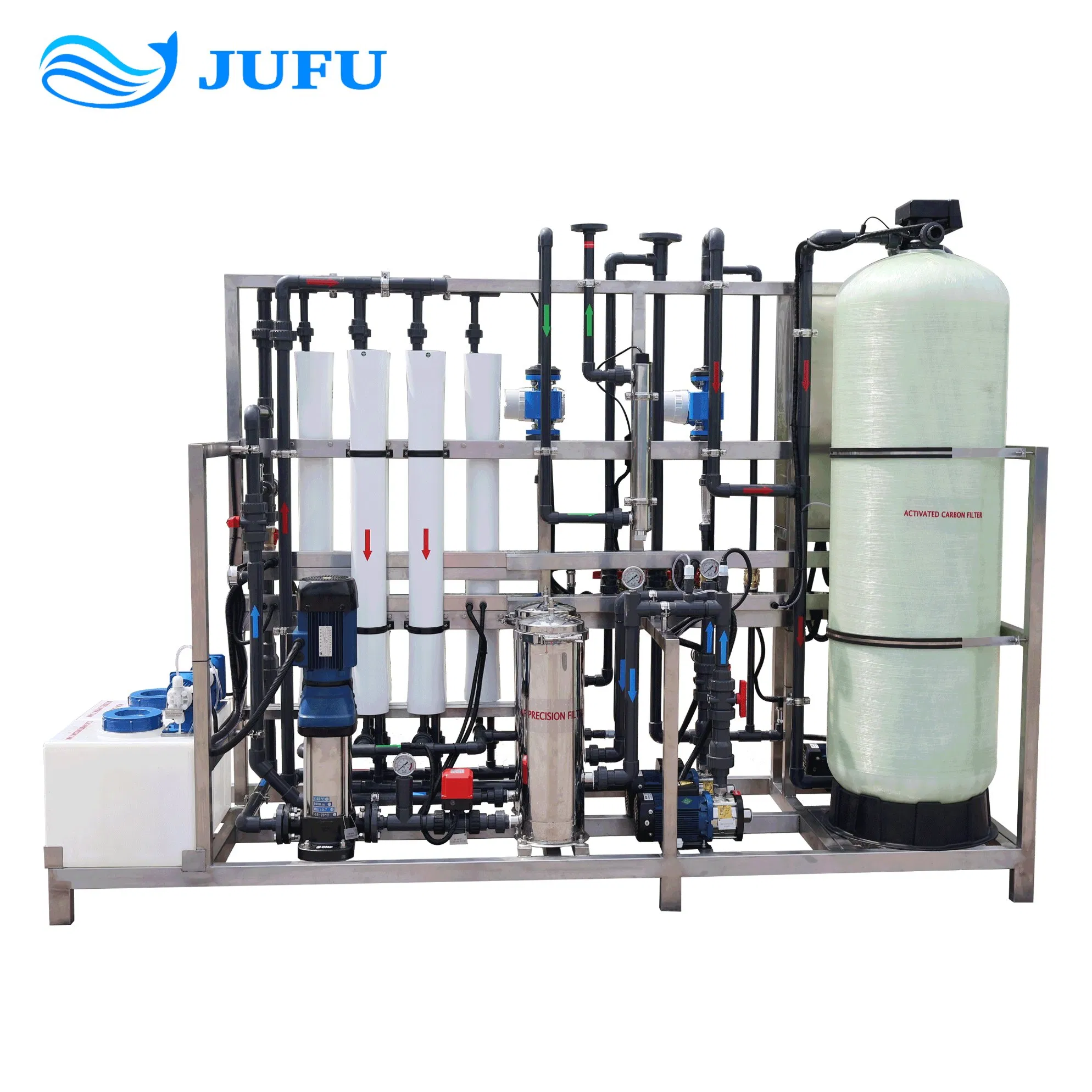 2500lph Nanofiltration System Water Treatment Machine NF Membrane