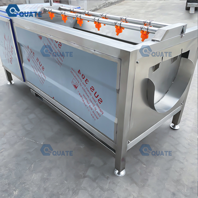 Potato Cleaning and Peeling Machine Potato Vegetable Slicer