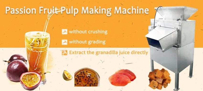 Passion Fruits Juicing Machine