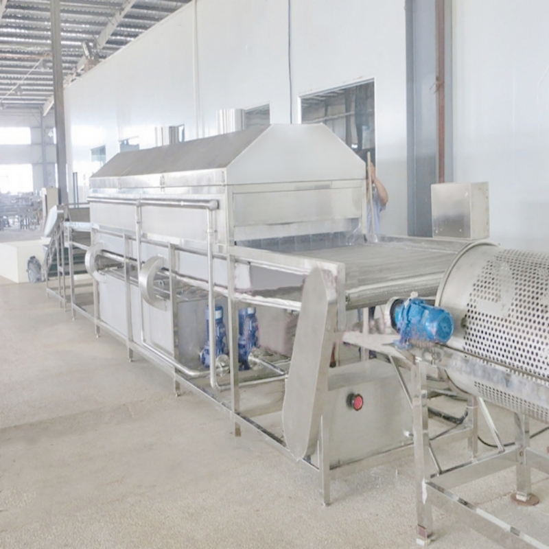 High Quality Canned Chick Beans Production Line Green Peas Blanching Cooling Canning Plant