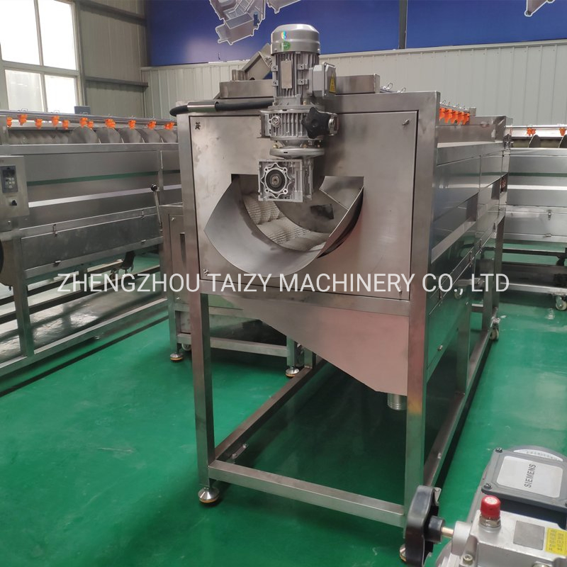 Vegetable Cassava Polishing Machine Potato Carrot Ginger Cleaning Washing Peeling Machine