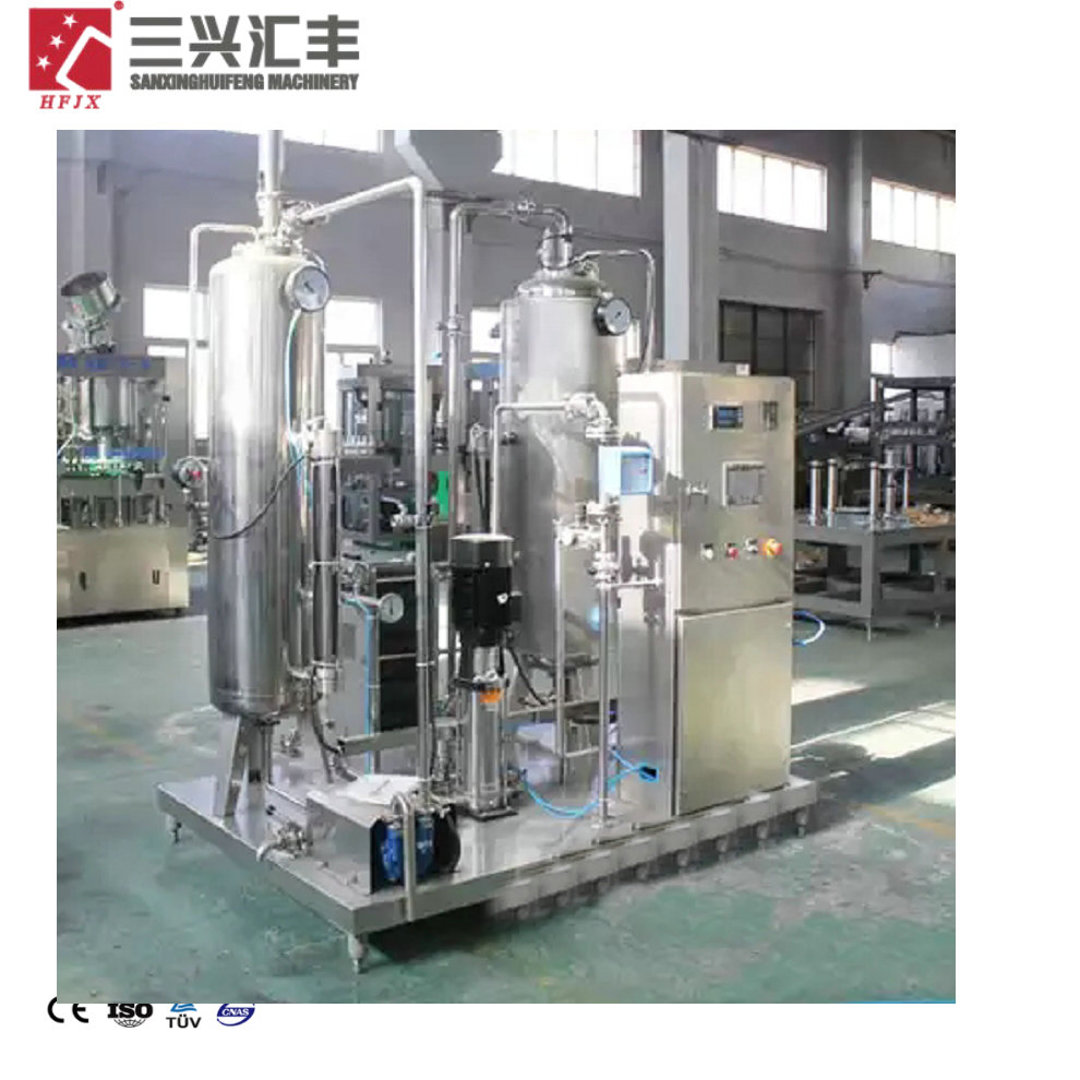 Automatic Carbonation Carbonator CO2 Soft Beverage Mixer Carbonated Drink Mixing Machine