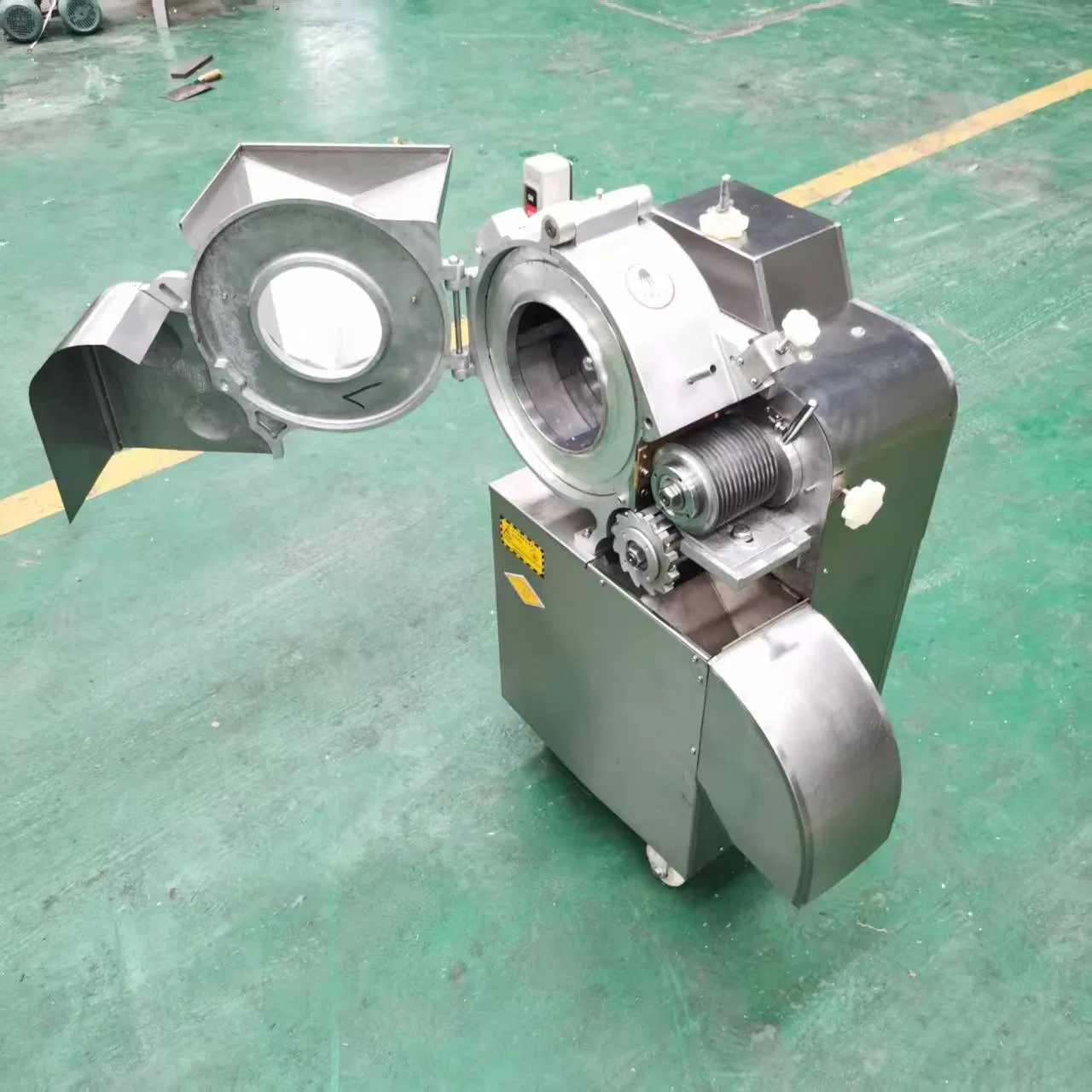 Electric Vegetable Fruit Machine Carrot Onion Potato Cutting Machine Slicing Machine