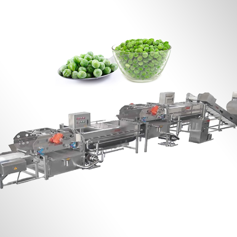TCA High Quality Fruit and Vegetable IQF Frozen Line Food Freezing Production Line Multi Vegetables Processing Line