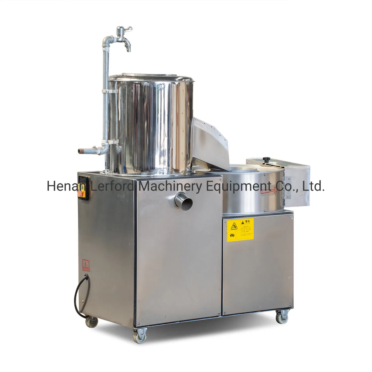 Stainless Steel Multifunctional Vegetable Cleaning Peeling Cutting Machine Potato Slicer