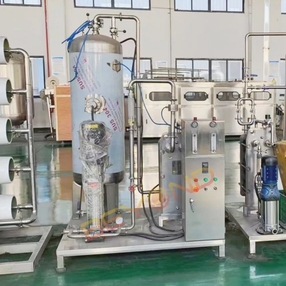 High-Quality Carbonated Beverage Mixing Machine with CO2 Gas for Carbonation
