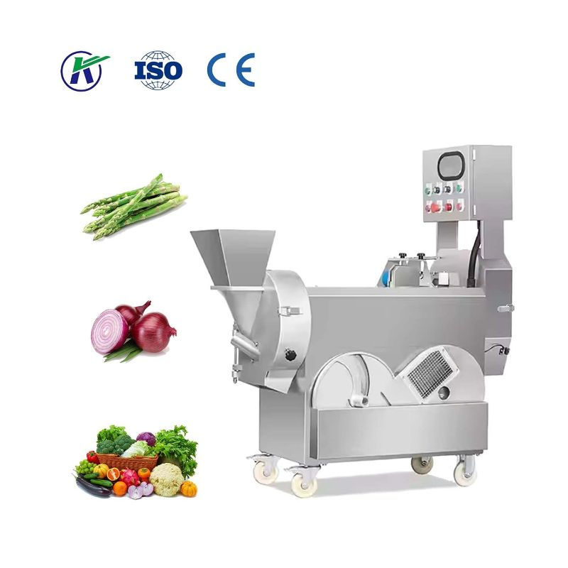 Industrial Commercial Potato Chip Cutter Slicer Fruit and Vegetable Cutting Slicing Machine for Onion Ginger Cabbage Cucumber Taro Cassava Processing