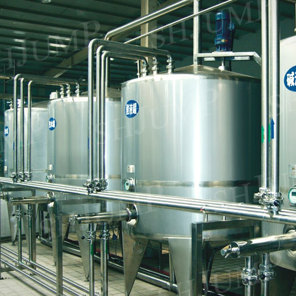 Machine Cleaning System CIP Acid Alkaline Rinsing Sysytem for Juice Processing Factory