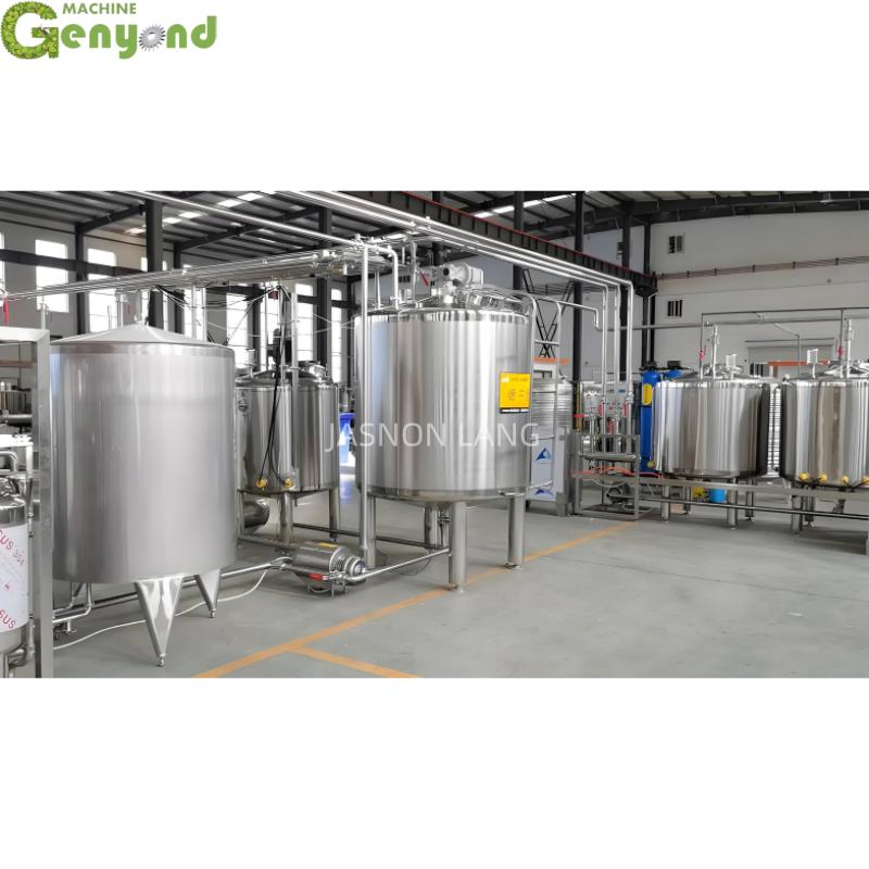 Uht Milk Pasteurization Yogurt Cheese Making Production Line Dairy Processing Machines