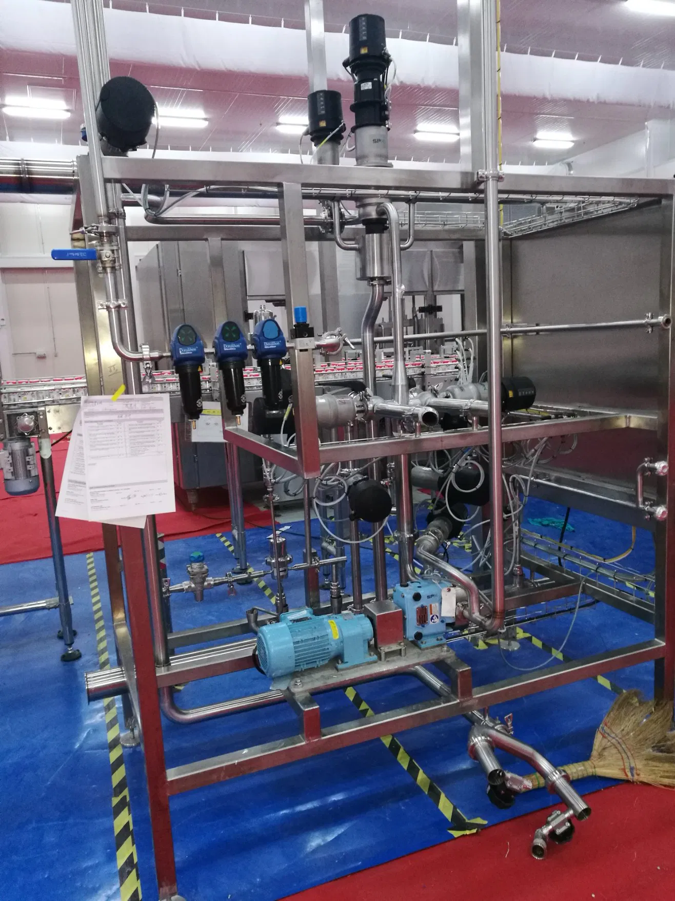 Jam Inline Feeding and Mixing System