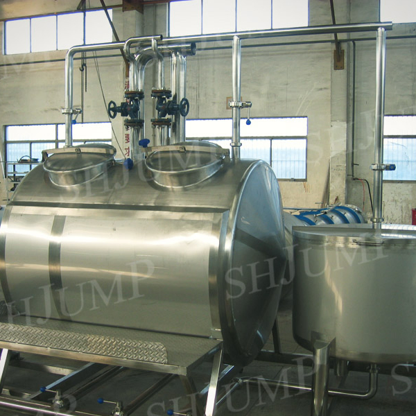 Machine Cleaning System CIP Acid Alkaline Rinsing Sysytem for Juice Processing Factory