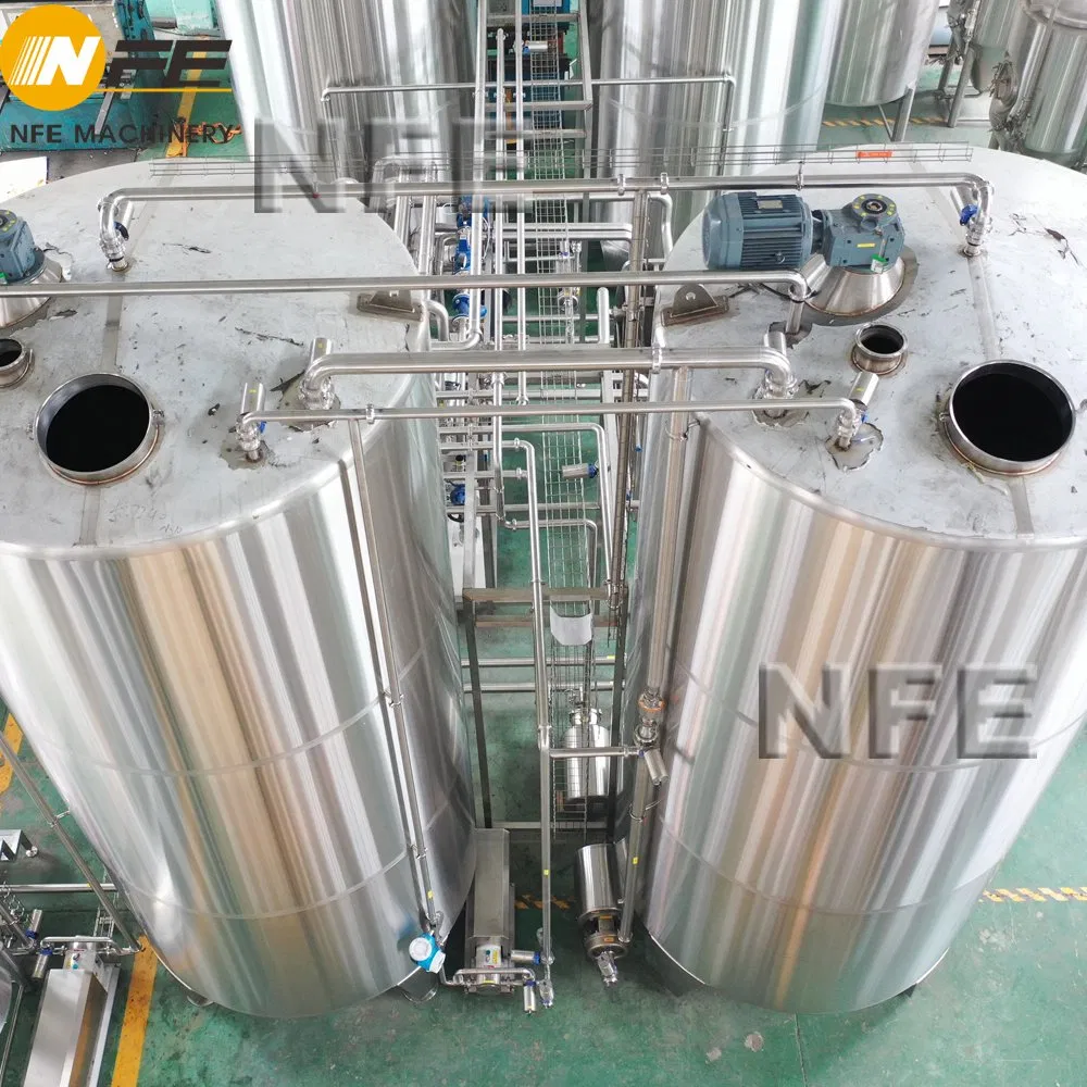Rtd Beverages CSD Carbonated Soft Drinks Custom-Made Production Plant System Batching Mixing Tanks Carbonation Unit Sterilization Pasteurization Equipment