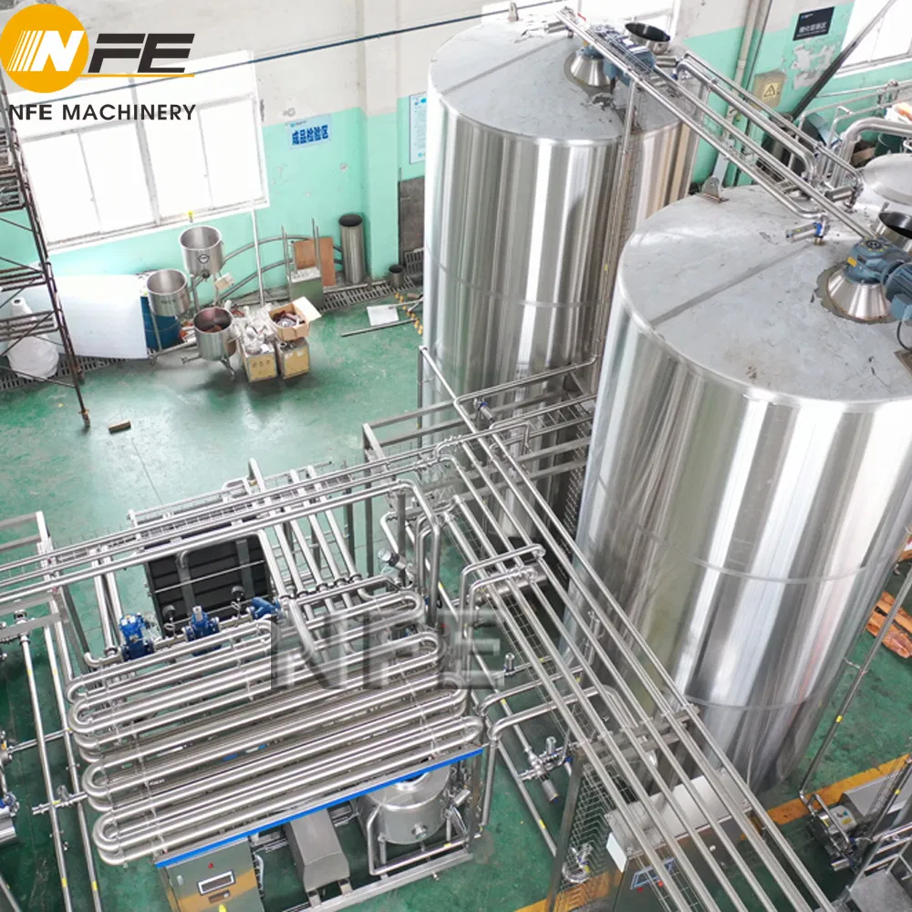 Juice Beverage Batching Process System Automatic Production and Batching Equipment of Various Juice, Carbonated Drinks, Rtd Drinks and Non Carbonated Beverages