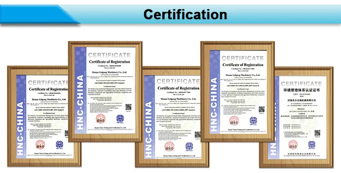 Certifications