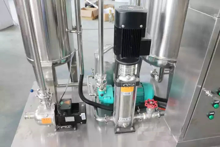 Automatic Carbonation Carbonator CO2 Soft Beverage Mixer Carbonated Drink Mixing Machine