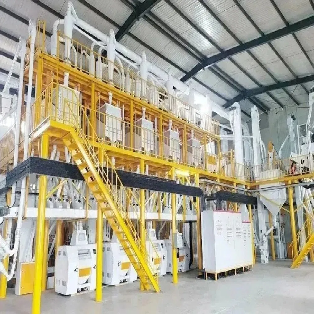Advanced Automated Steel Corn Milling Production Line Equipment