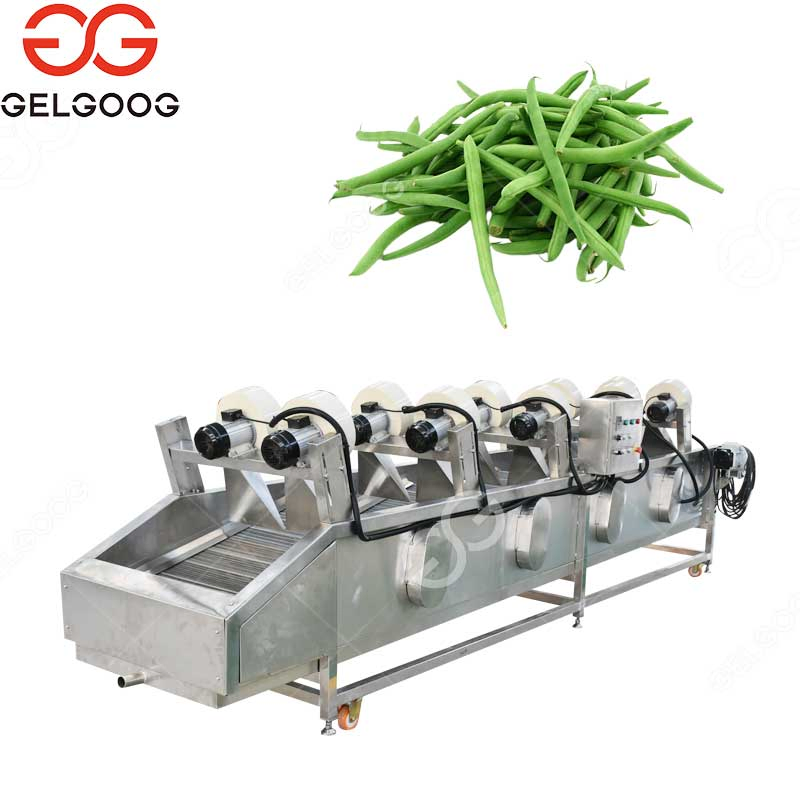 Energy Saving IQF Tunnel Freezer IQF Vegetables Production Processing Line Frozen Pea Green Beans Production Line