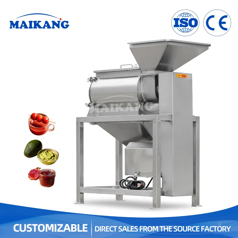 High Capacity Juicer Extractor Pulping Juicing Machine with Fruit Skin Remove Seed Separation for Juice Processing Machine