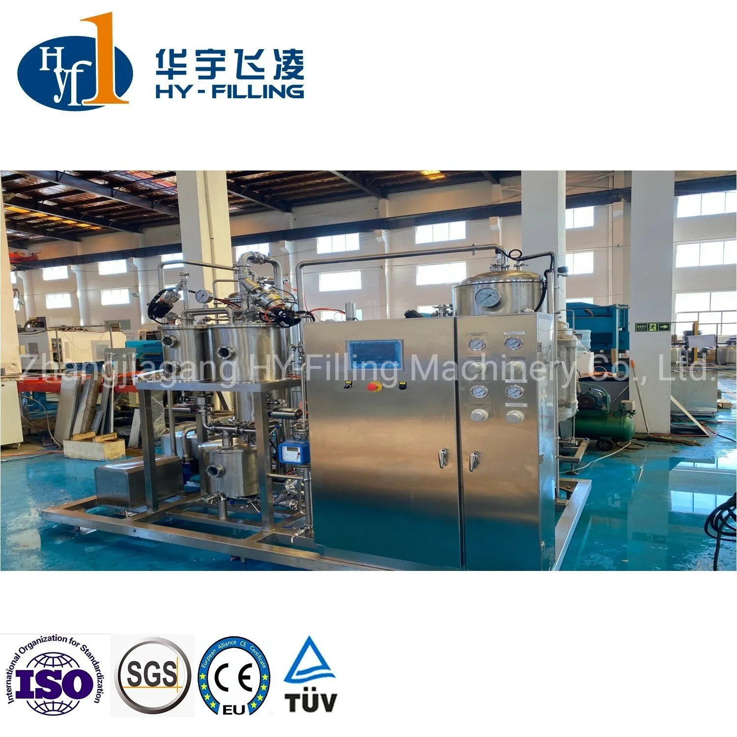 Automatic CO2 Beverage Carbonated Soft Drink Making Mixing Mixer Machine Equipment Carbonation
