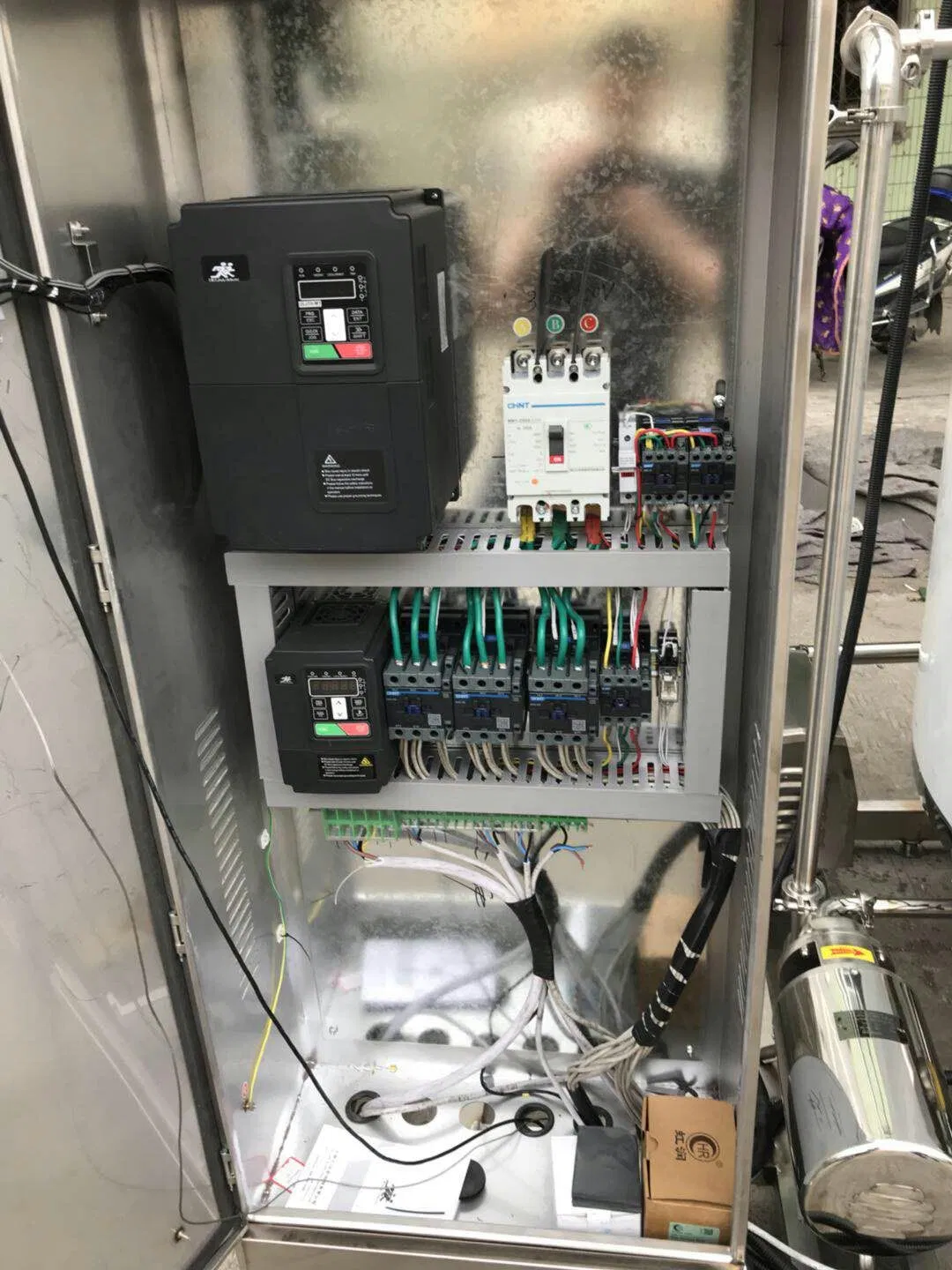 Food Grade Batch Stainless Steel Tank System