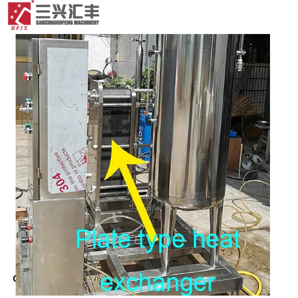 Automatic Small Carbonation Carbonator CO2 Soft Beverage Mixer Carbonated Drink Mixing Machinery