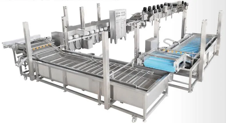 Continuous Vegetable Production Line