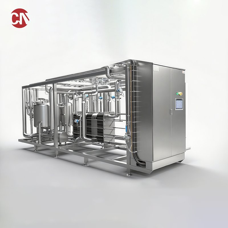 Plate Pasteurizer System for Milk and Juice Continuous Processing