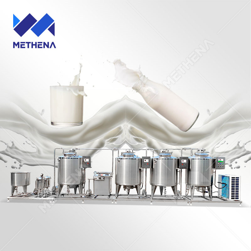 Small Milks Batch Pasteurizer Process Plant Mini Dairy Tank Machine Pasteurization Equipment Milk Production Line Price for Milk