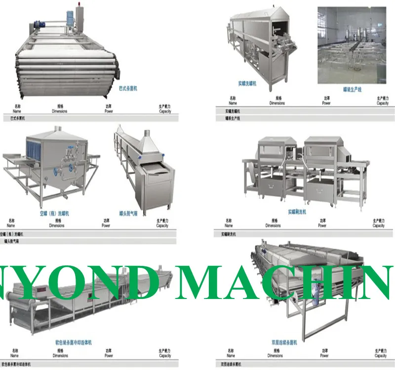 Processing Equipment Detail