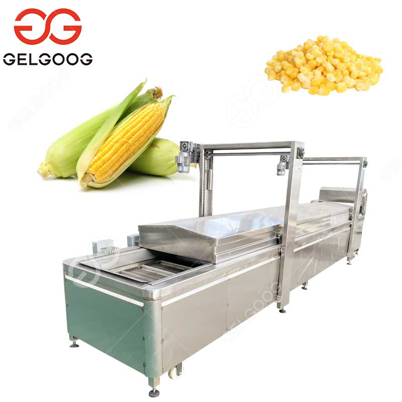 Low Price Sweet Corn Frozen Line Commercial IQF Freezer