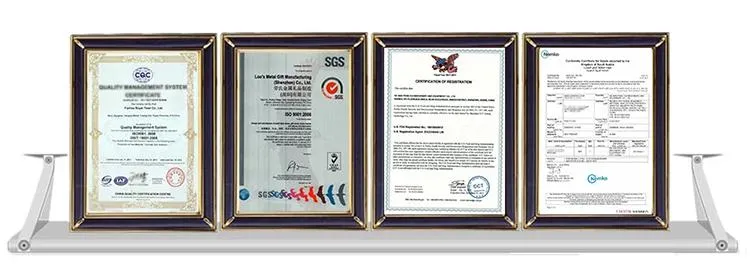 Product Certifications