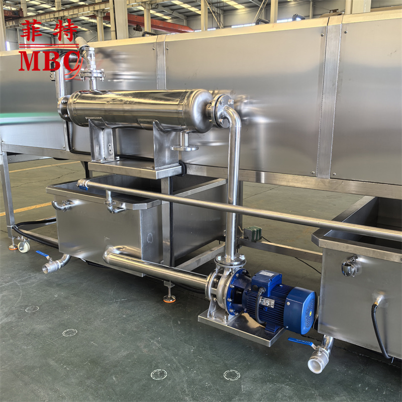 China New Technology Seamless Welding Clean Vegetable Pasteurization Processing Production Line
