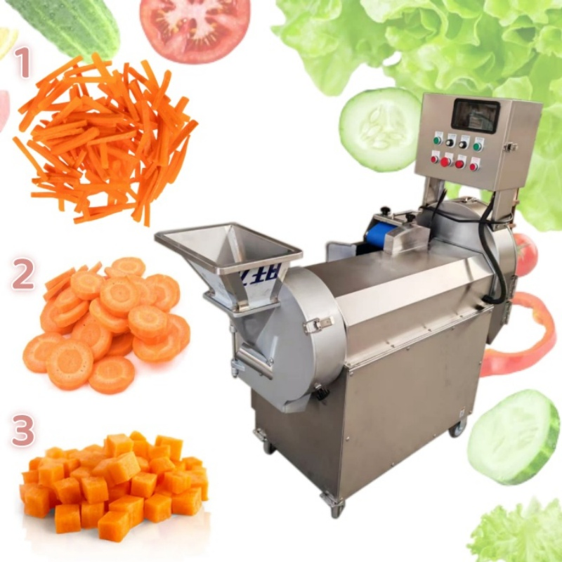 Commercial Suitable for Industry Potato Slicing Carrot Cabbage Shredder Cutter Fruit Vegetable Cutting Machine