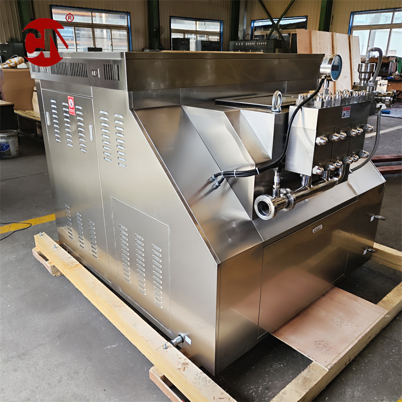 Continuous Homogenization System for Food Emulsions and Suspensions