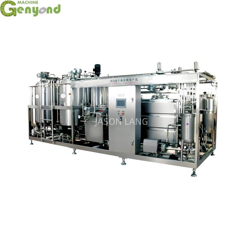 Uht Milk Pasteurization Yogurt Making Production Line Dairy Processing Machines