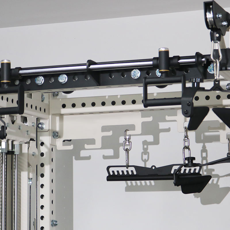 Wholesale Commercial Fitness Squat Rack Lat Pulldown Cable Crossover Power Rack Multifunctional Smith Machine