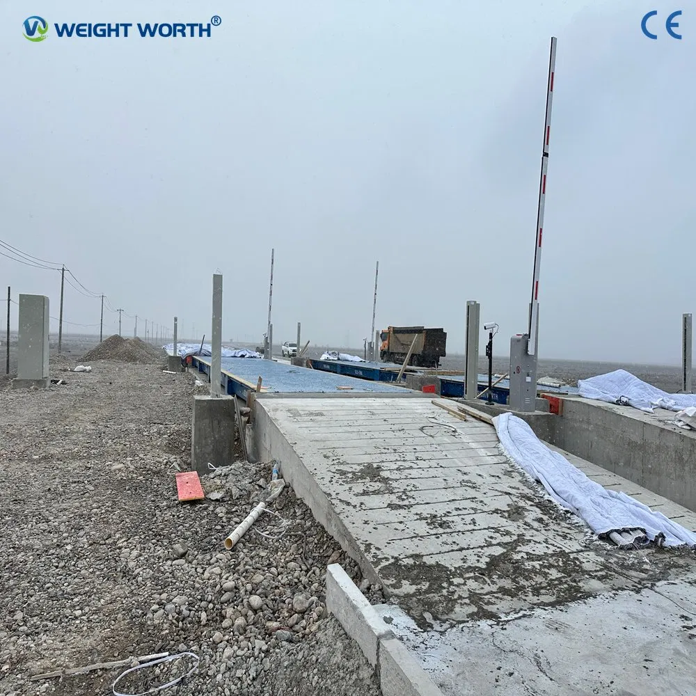 Automated Data Recording Weatherproof Display Digital Weighbridge System