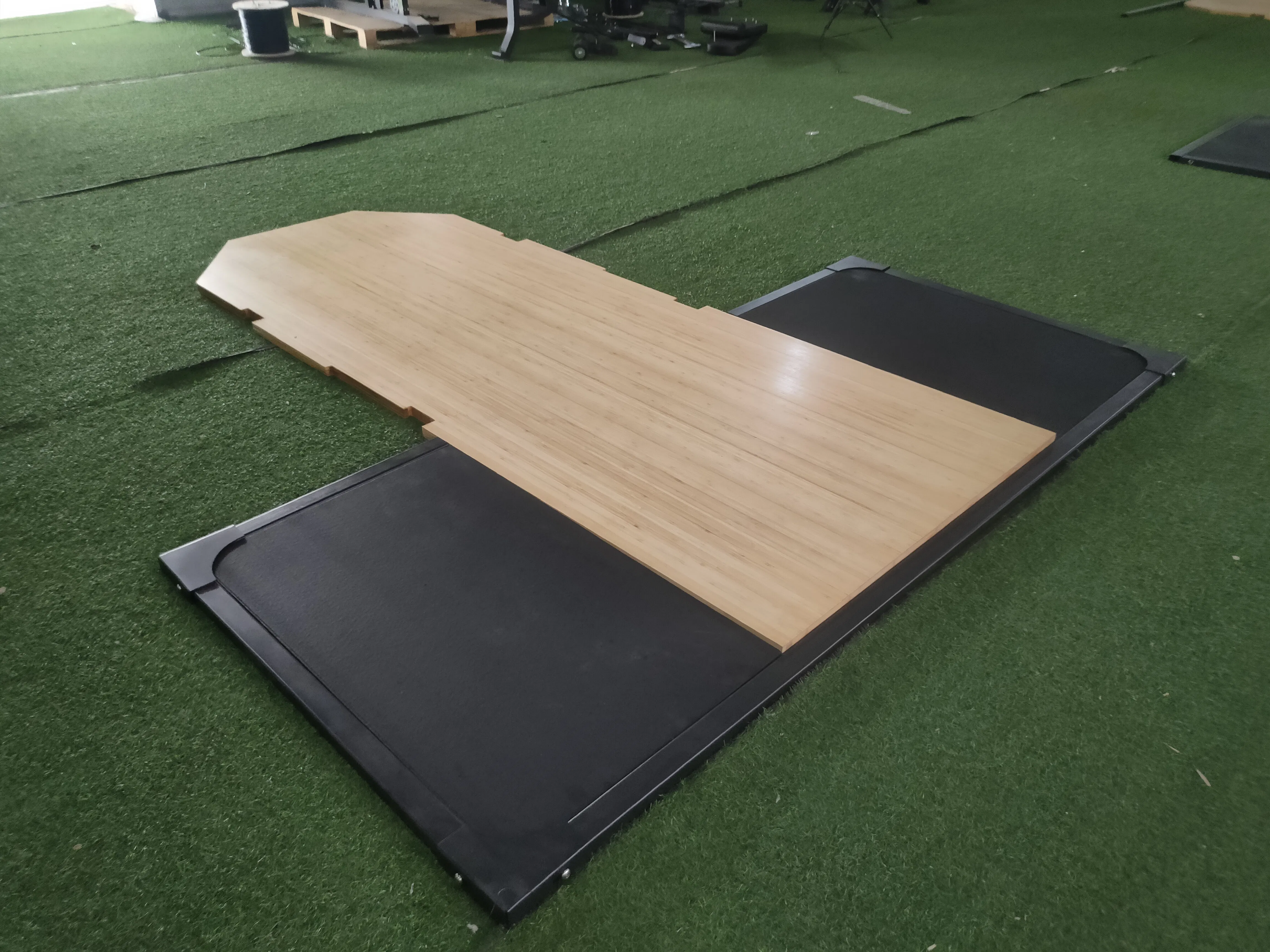 Premium Wooden Fitness Platform for Home Gym Workouts