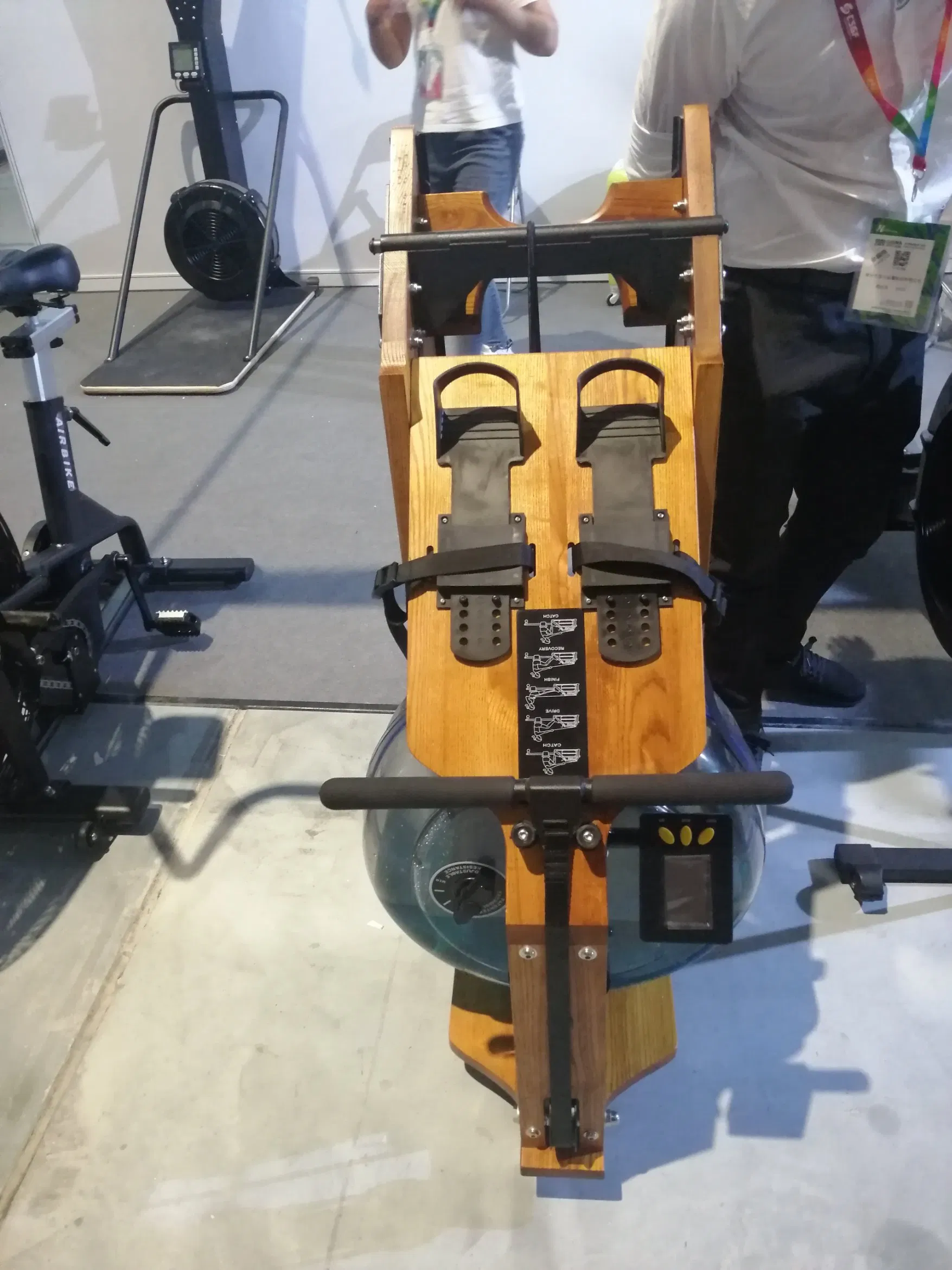 Fitness Commercial and Home Use Foldable Wooden Rower