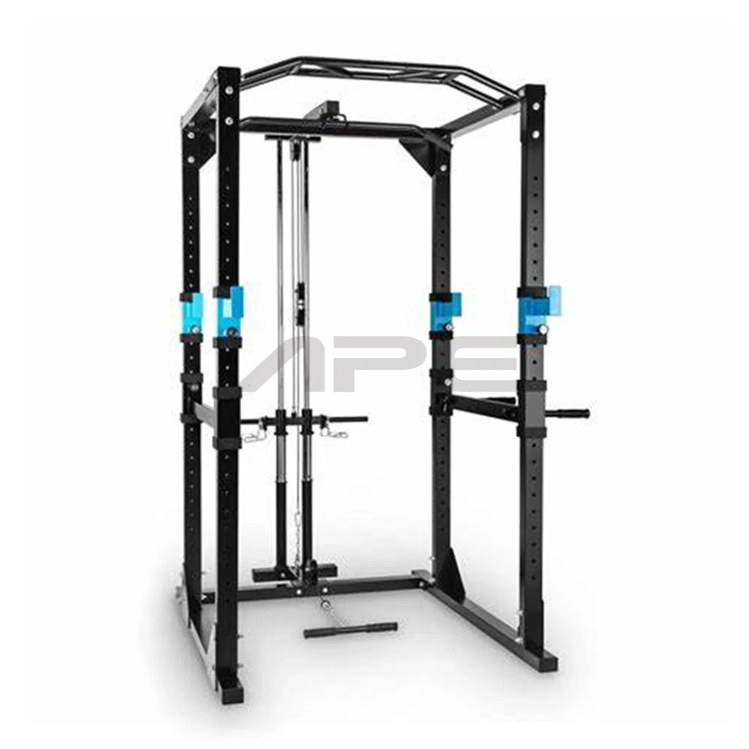 Home Gym Use Multi Functional Square Power Squat Rack for Strength Training