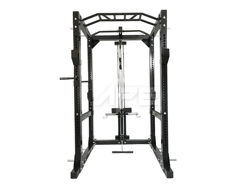 Home Gym Use Multi Functional Square Power Squat Rack for Strength Training