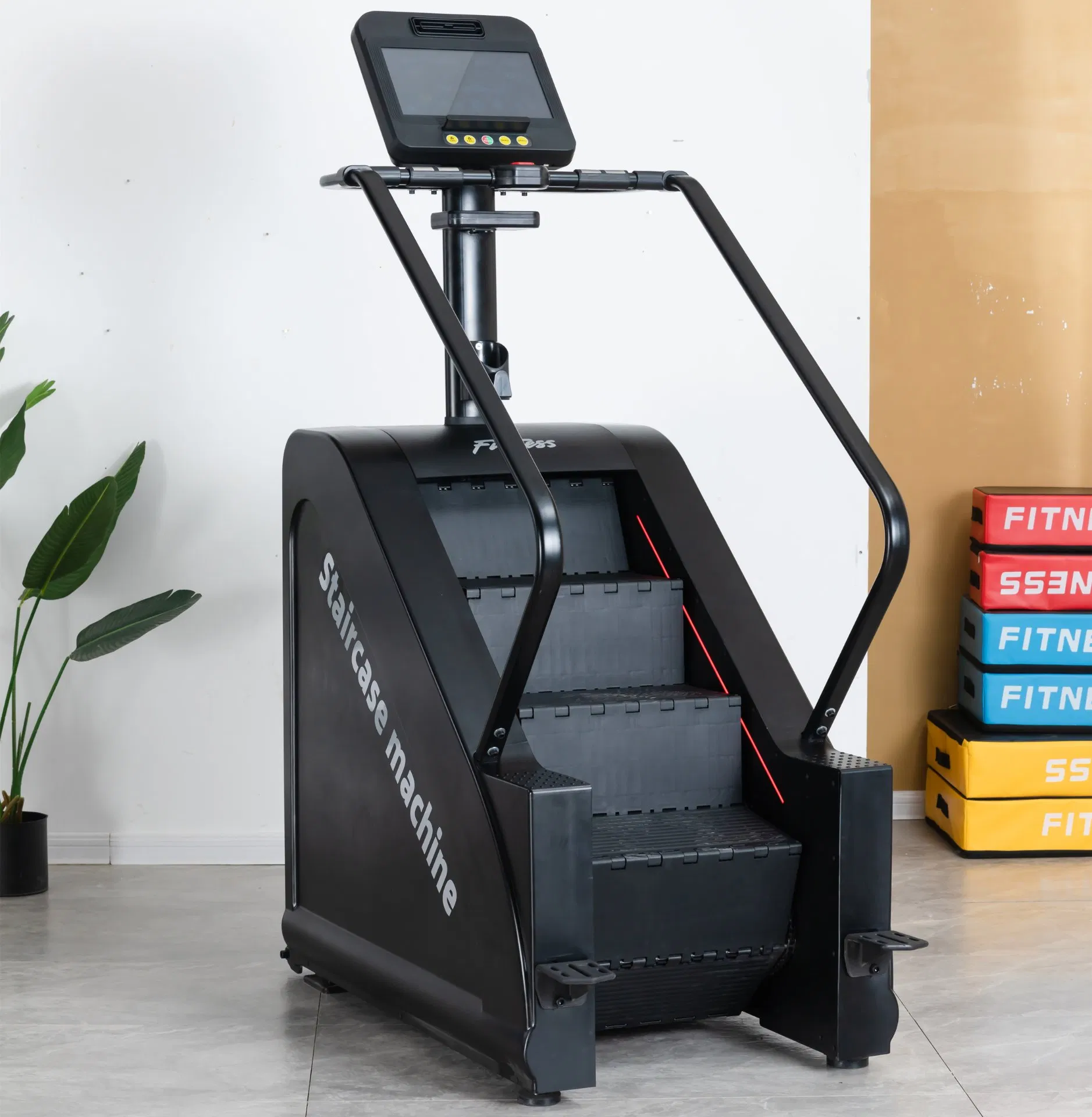 2023 Latest Commercial Stair Climber with LED Light