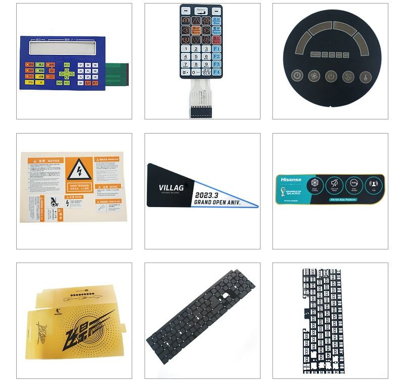 Smart Electronics Technology China Wholesale IP67 Treadmill Membrane Switch Air Fryer Intelligent Electronic Diqital Products Membrane Switch