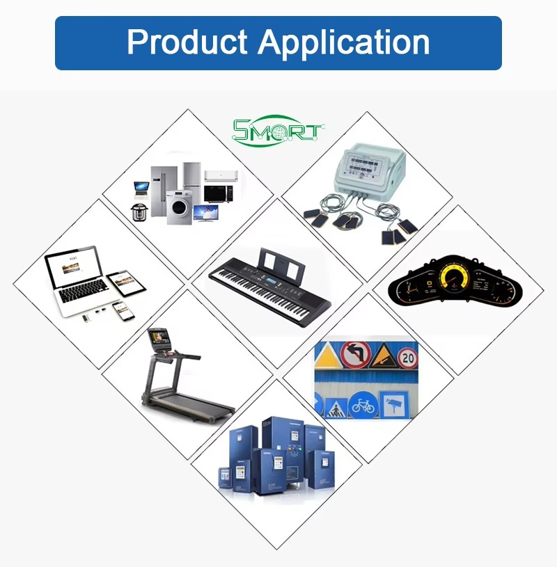 IP67 Waterproof PC Treadmill Membrane Switch Air Fryer Intelligent Electronic Digital Products Membrane Switch