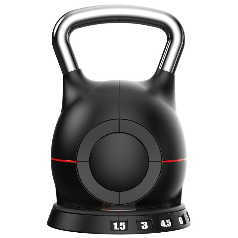 7-in-1 Adjustable Kettlebell Set - Quick-Change Free Weight Kettlebell for Home/Gym Workouts, Fitness