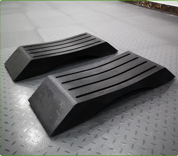 Factory Direct Weightlifting Platform U Shape Deadlift Deadener Rubber Silencer Drop Barbell Crash Pad