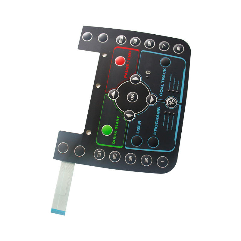 Smart Electronics Technology China Wholesale IP67 Treadmill Membrane Switch Air Fryer Intelligent Electronic Diqital Products Membrane Switch