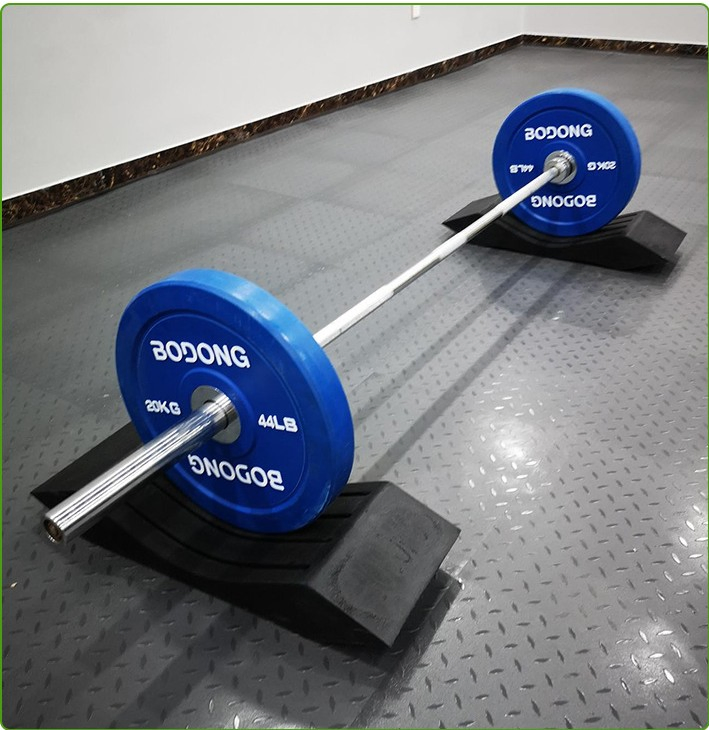 Factory Direct Weightlifting Platform U Shape Deadlift Deadener Rubber Silencer Drop Barbell Crash Pad